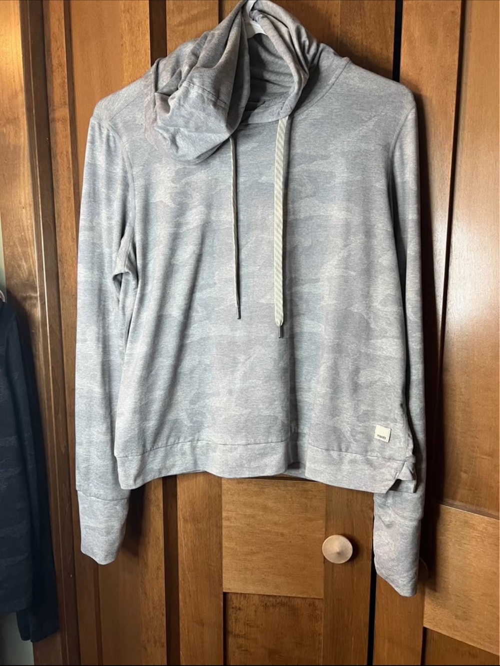 Vuori Heather Gray Pullover Hoodie